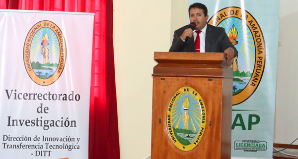 Imagen de la exposición de metas y resultados de proyectos de investigación ejecutados