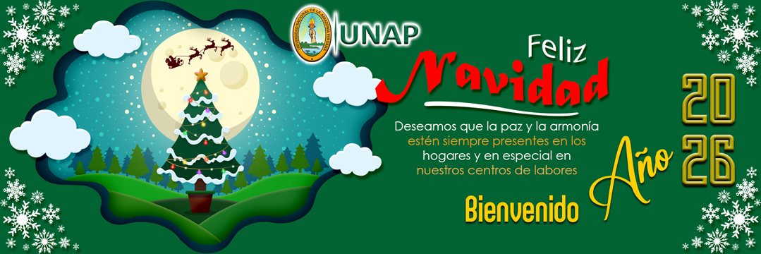 En la UNAP deseamos que la paz y la armonía estén siempre presentes en los hogares y en especial en nuestros centros de labores