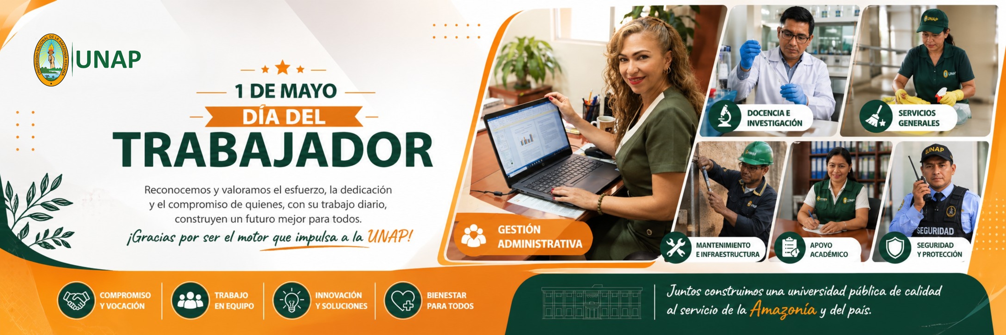 Feliz día del trabajador